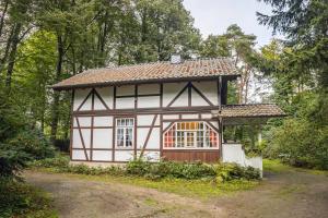 Κήπος έξω από το Romatisches Ferienhaus
