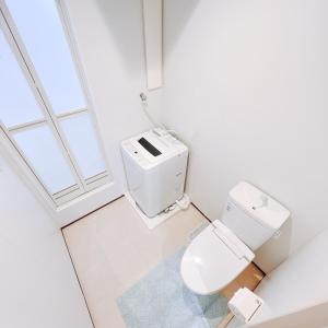 Baðherbergi á 小春日和_SOLAMO_微甜館 +37 myndir