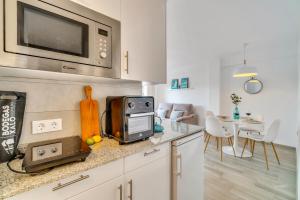 Kjøkken eller kjøkkenkrok på Javea Arenal Beach