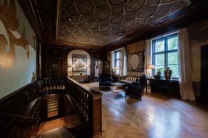 Posezení v ubytování Schlosshotel Berlin