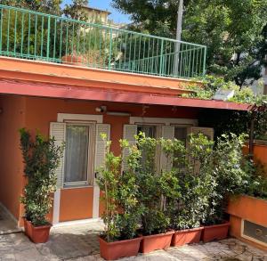 Zahrada ubytování Hotel Casa Valdese Roma