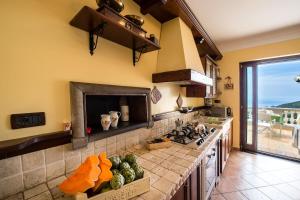 A kitchen or kitchenette at Villa Turtle