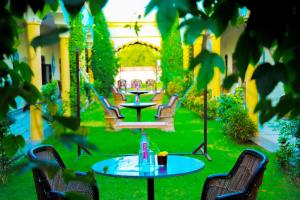 Zahrada ubytování Hotel Mewad Haveli Pushkar