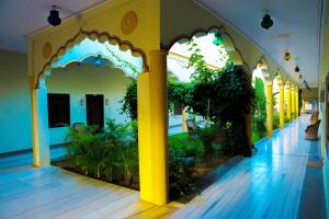 Zahrada ubytování Hotel Mewad Haveli Pushkar