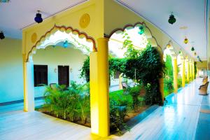Zahrada ubytování Hotel Mewad Haveli Pushkar