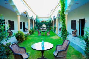 Zahrada ubytování Hotel Mewad Haveli Pushkar