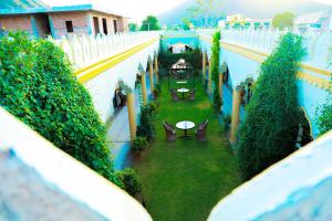 Zahrada ubytování Hotel Mewad Haveli Pushkar