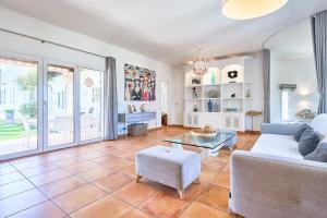 Posezení v ubytování Villa Brusc