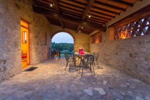 Αίθριο ή υπαίθριος χώρος στο Tenuta Di Monaciano