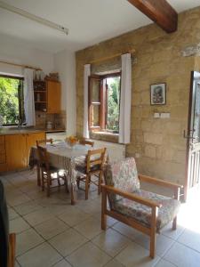 Posezení v ubytování Spanos House
