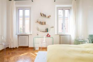 A bed or beds in a room at La Casa di Marina