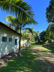 Quarto de Casal Pousada Dos Ypês外面的花园