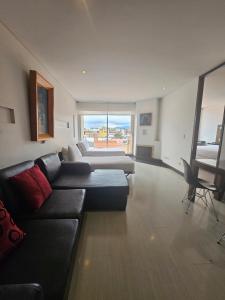 Posezení v ubytování Hotel 104 Art Suites