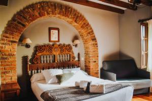 Posteľ alebo postele v izbe v ubytovaní Posada Spa San Marcos