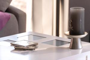 A seating area at Apartamento - Riba De Sella