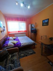 En eller flere senge i et værelse på Apartmany LALI + 5 billeder