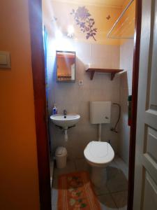 Et badeværelse på Apartmany LALI