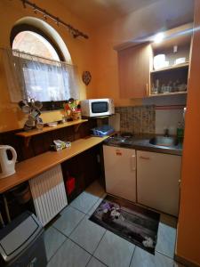 Køkken eller tekøkken på Apartmany LALI