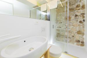 Koupelna v ubytování Grgur Ninski Rooms