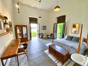 Posezení v ubytování Casa Ibarra