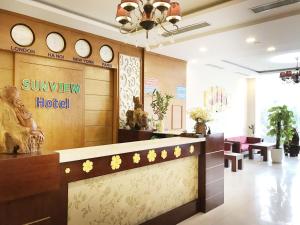 Лоби или рецепция в Sunview Beach Hotel Danang