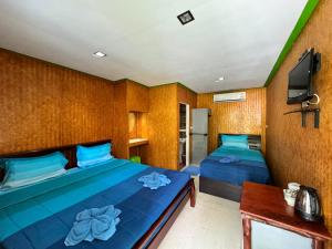 Katil atau katil-katil dalam bilik di View Garden Resort