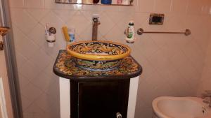 A bathroom at Casa Fabio