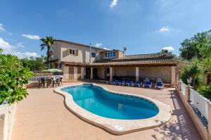 an image of a house with a swimming pool at YourHouse Es Pleto Villa in Lloret de Vistalegre
