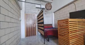 a bedroom with a bunk bed in a room at YAXCHILAN 27 in Cancún