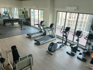 Fitness centar i/ili fitness sadržaji u objektu Dragon Castle Hạ Long Home MT