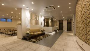 Posezení v ubytování Via inn Kyoto Shijomuromachi + 23 fotografií
