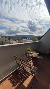 A balcony or terrace at DÚPLEX SANABRIA