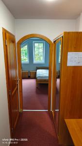 Letto o letti in una camera di Penzion YORK