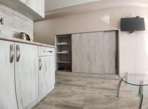 Dapur atau dapur kecil di Meskheti Tower Unit 78