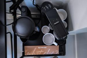 Kaffee-/Teezubehör in der Unterkunft Design Rooms - Kvaternik Square
