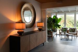 Uma área de estar em Hotel Don Diego