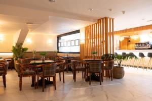Uma área de estar em Hotel Don Diego