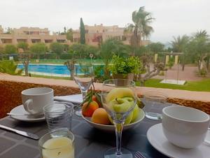 The swimming pool at or close to SUNRISE Vera-naturista
