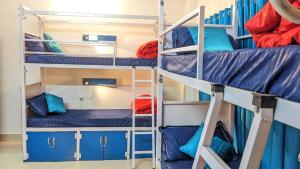 Palanda nebo palandy na pokoji v ubytování Mezenga 2 - Premium Backpackers Hostel