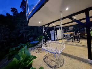 Patio nebo venkovní prostory v ubytování A'moss Farmstay