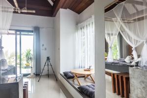 Posezení v ubytování Deep Dream Chalet