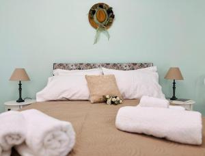 Letto o letti in una camera di Wisteria