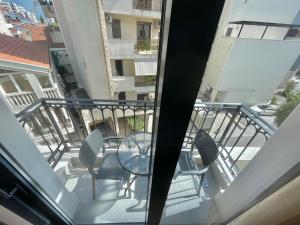 Balkón nebo terasa v ubytování Comfort Apartments Pasha