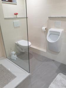 Koupelna v ubytování B & B Buchhorst 21481