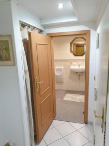 Koupelna v ubytování B & B Buchhorst 21481