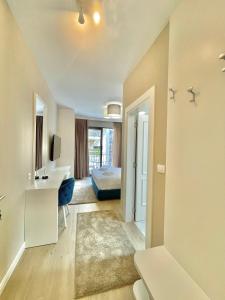 TV a/nebo společenská místnost v ubytování Comfort Apartments Pasha