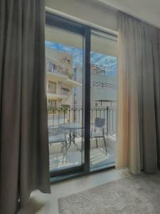 Balkón nebo terasa v ubytování Comfort Apartments Pasha