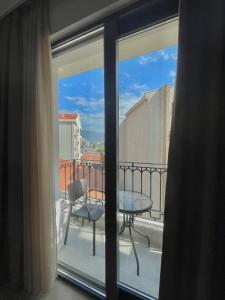 Balkón nebo terasa v ubytování Comfort Apartments Pasha