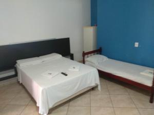 Postel nebo postele na pokoji v ubytování Pousada Don Blu