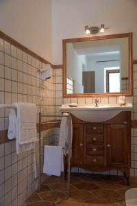 A bathroom at B&B Al Casalicchio